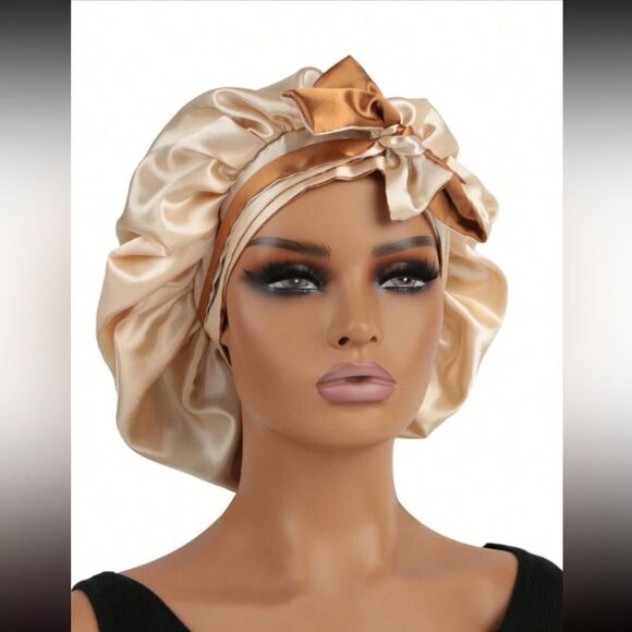 1pc reversible Beautiful Hair Bonnet - Picture 3 of 6